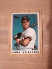 Candy Maldonado 1987 Topps Major League Leaders #37 San Francisco Giants