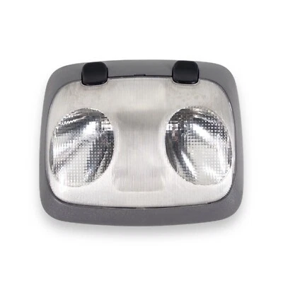 1991-2001 Ford & Mercury Gray Overhead Center Dome Roof Map Light - Image 1 of 4
