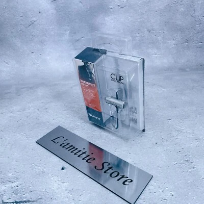 SONY ECM-CS3 Condenser Compact Business Microphone Tie Clip JAPAN ECMCS3 New - Image 1 of 4