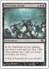 WOTC MtG 8th Ed Phyrexian Arena (R) VG