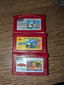 GBA GameBoy Zelda Mario Ghost Goblins Nintendo Spiele Boy Lot Advance Cartridges - Bild 1 von 2
