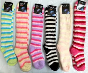 3 Pairs Kids Teeangers Knee High Bed Socks Winter Knee High Home Socks Warm - Bild 1 von 1