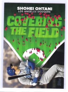 Shohei Ohtani COVERING THE FIELD 2024 Topps #CTF-3 Dodgers - Picture 1 of 2