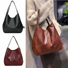 Women Designer Leather Shoulder Bag Large Capacity Ladies Handbag Hobo Tote UK
