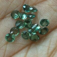 2mm Genuine Green Sapphire,Round Facet cut Super fine quality green sapphires