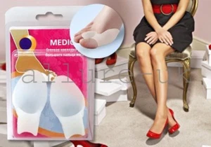 Schiene Silikon Valgus Pro Hallux Valgus 2x Spreizer Ballenschutz - Bild 1 von 4