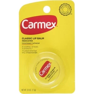 Bálsamo labial clásico medicado Carmex 0,25 oz (paquetes de 6) - Imagen 1 de 5