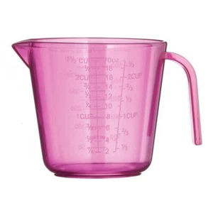 600ml Purple Measuring Jug Plastic Compact Kitchen Tool for Cooking and Baking - Picture 1 of 1