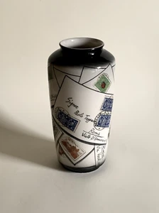Giuseppe Urso Raro vaso serie Posta internazionale per Tizianesca - Imagen 1 de 6