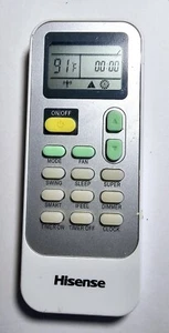 Hisense DG11J1-98 Air Conditioner AC Remote Control OEM Genuine Tested Works - Picture 1 of 11