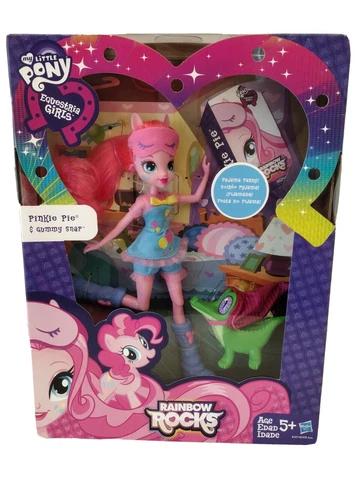 NIB My Little Pony Equestria Girls: Rainbox Rocks Pinkie Pie & Gummy Snap Cover