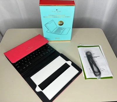 Kate Spade New York Bluetooth Keyboard Folio Case Apple iPad Mini 3 Geranium - Image 1 of 4