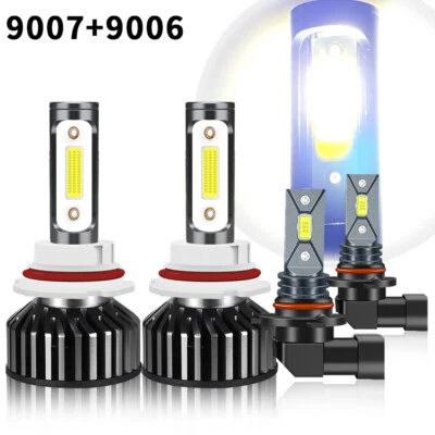 Faros antiniebla altos/bajos LED blancos para Mazda B3000 B4000 2000-2008 Foto 1 de 4