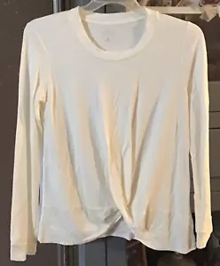 Blusa New Directions Talla Mediana Crema. Nuevo con etiquetas - Imagen 1 de 2