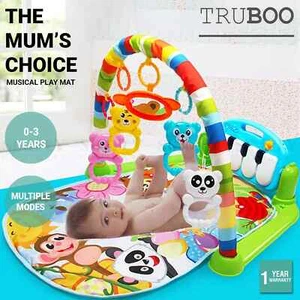 Baby Infant Play Mats Gym Musical Lullaby Toys Activity Floor Kids Music Piano - Picture 1 of 6