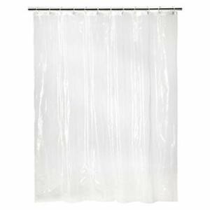 threshold medium weight peva shower curtain liner