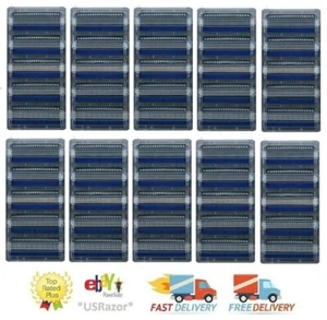 50 Schick Hydro 3 Razor Blades Refill Cartridges Fit Hydro 5 Silk Hydro3 Shaver - Picture 1 of 7