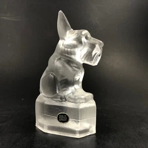Cristal de Alemania Occidental Duke the Scottie Dog Goebel c. 1979 - Imagen 1 de 10