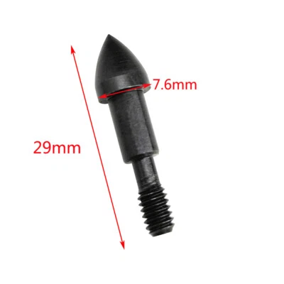 60 Grain Archery Field Points Bullet Target Tips Arrowheads Bow Screw Broadhead - Image 1 of 4