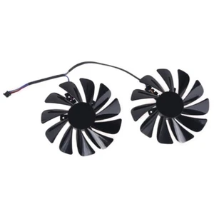2pcs/set 95mm FDC10U12S9-C GPU Fan For XFX RX 5600 5700 XT RAW II Graphics Card - Afbeelding 1 van 8