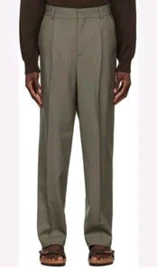 Another Aspect 1.0 Tailored Pleated Pants Trousers Dried Herb Size 34"W 31L - Picture 1 of 9