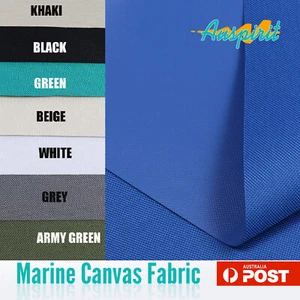 Ripstop UV Resist Marine Canvas Fabric Easy Diy Sew Repair Boat Cover Bimini top - Picture 1 of 32