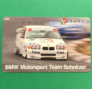 Tarjeta telefónica BMW 318i coche de carreras teleca Japón - Imagen 1 de 5