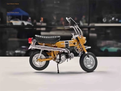 Ebbro 1/10 Honda Giraffe Dax St50 1969 Diecast Model Motorcycle Gifts Yellow
