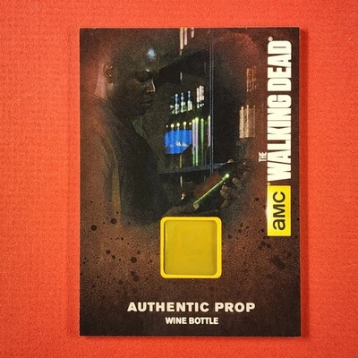 5-08-02 . PWE-THICK 2016 walking dead season 4 #m35 wine bottle plastic prop (B) - Image 1 of 2