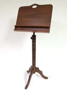 HIGH QUALITY SOLID SHEESHAM MUSIC STAND NEW - Picture 1 of 4