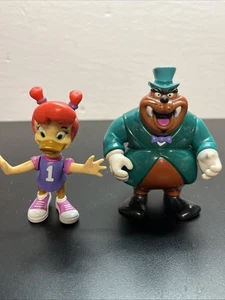 Disney Darkwing Duck TUSKERNINNI & Gosalyn 1991 Figure 4" Vintage Playmates W6 - Picture 1 of 4