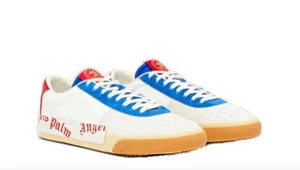 Palm Angels New Vulcanized low-top sneakers 45- 12 NEW $465 PMIA065S22LEA0010125 - Imagen 1 de 5