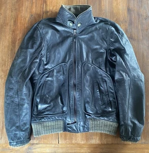 Spidi Tank Men’s Motorcycle Jacket Leather It Size 52 UK 42 Brand New RRP £425 - Picture 1 of 16