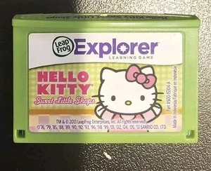 LeapFrog LeapPad Explorer Game Cartridge ONLY. Hello Kitty Sweet Little Shops - Picture 1 of 3