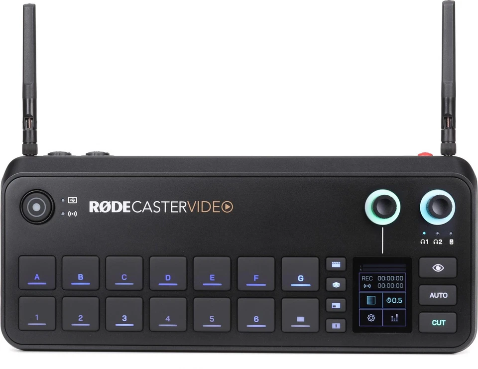 RODE RODECaster Video All-in-One Production Console RCV HDMI USB-C Stream Mixer