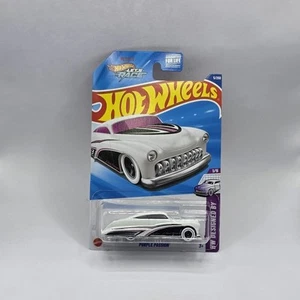 2025 Hot Wheels G Case Long Card- Purple Passion white designed by - Picture 1 of 2