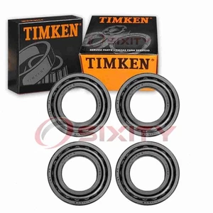 4 pc Timken Front Wheel Bearing and Race Sets for 1994-1998 Land Rover sm - Picture 1 of 5