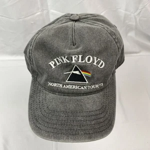 Pink Floyd Hat Mens OSFM Gray Dark Side of the Moon '73 North American Tour Cap - Picture 1 of 7
