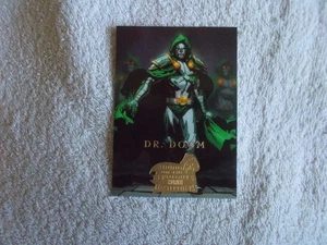 Skybox Marvel Masterpieces 2008 "DR. DOOM" #10 Trading Card - Picture 1 of 2