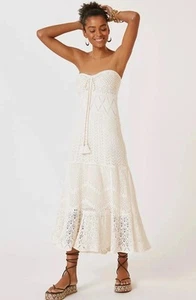 Maxi Vestido Anthropologie Crochet Talla S ¡¡Lindo!! S50 - Imagen 1 de 8