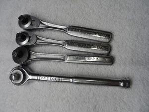 Craftsman 3/8" Drive Ratchet Set USA lot of 4 pcs- PN 43796, No PN, 43784, 43785 - Picture 1 of 9