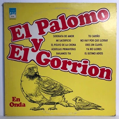 El Palomo y El Gorrion En Onda Vinyl Record Album 1976 Discos GAS ranchera NM- - Image 1 of 4