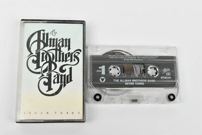 ALLMAN BROTHERS BAND SEVEN TURNS RARE CASSETTE TAPE - Image 1 of 2