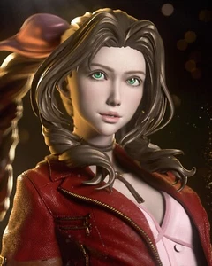 Aerith FFVII Fan Art Skulpturen komplett bemalt SFW & NSFW auf Bestellung - Bild 1 von 23