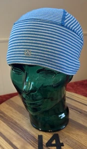 NWOT LULULEMON STRIPED BEANIE W/PONYTAIL SLOT!  NEVER WORN.  OSFM.   14 - Picture 1 of 3