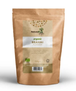 Organic Brahmi Powder - Hair Health | Brain Tonic | Herbal Bacopa Monnieri - Picture 1 of 5