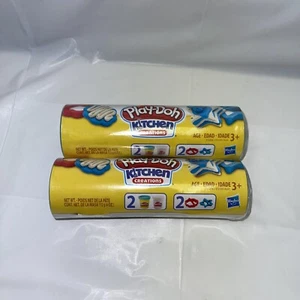 Play-Doh Kitchen Creations Bote Juego de Comida con 2 Colores ¡JUEGO DE 2!! - Imagen 1 de 2