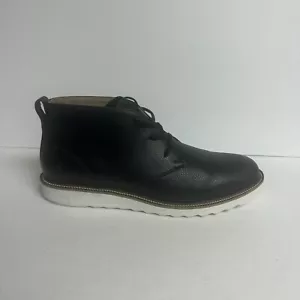 Hush Puppies Mens Parker Chukka Boot Black Size 12 M - Picture 1 of 6