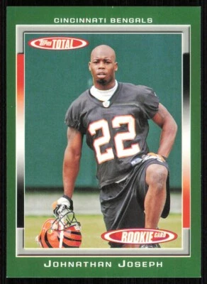 2006 Topps Total #456 Johnathan Joseph RC - Image 1 of 2