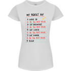 My Perfect Day Be The Best Mom Mothers Day Womens Petite Cut T Shirt